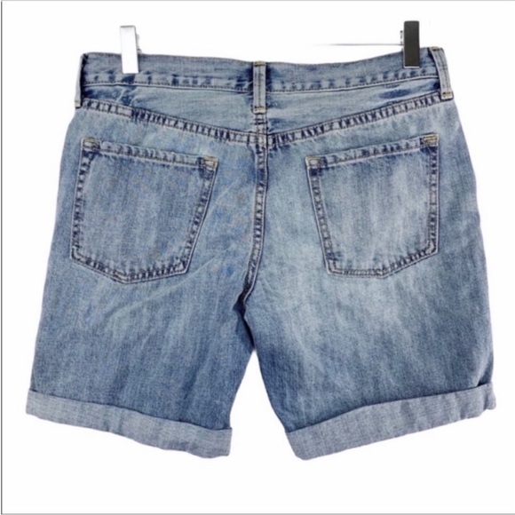 GAP FACTORY sexy boyfriend denim shorts 2 - Picture 1 of 9